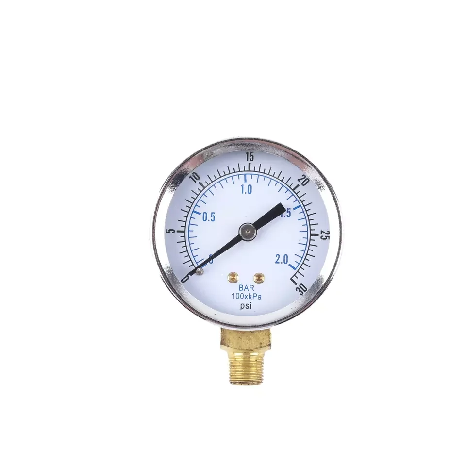 New Arrival Bottom Industrial Use Pressure Gauge for Air Pump