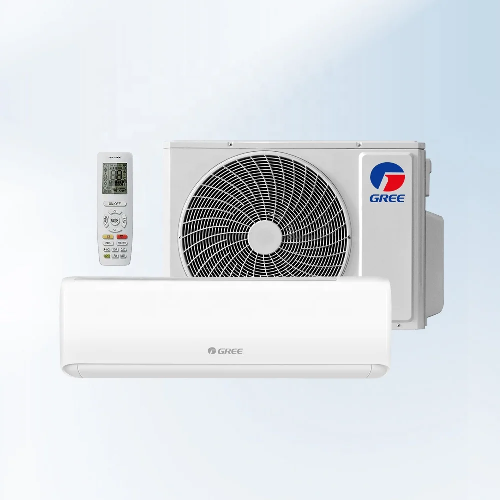 Кондиционеры Gree 9000Btu 12000btu 1.5hp 1 тонный инвертор Охлаждающий разделенный Настенный Кондиционер Wifi