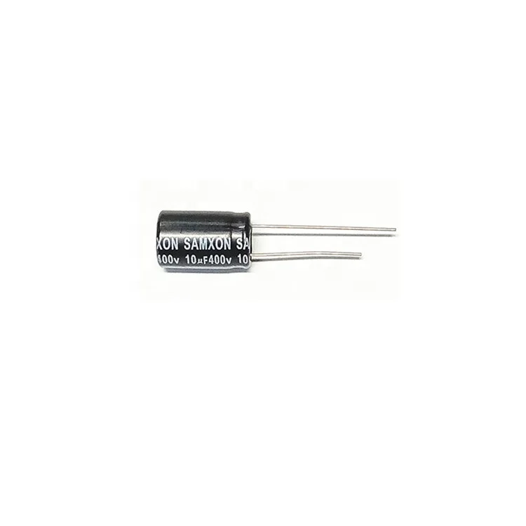 SAMXON EKM106M2GF12CB 10 мкФ 400V 8*12 (мм) срок службы 2000 часов для конденсаторов промышленных измерительных приборов