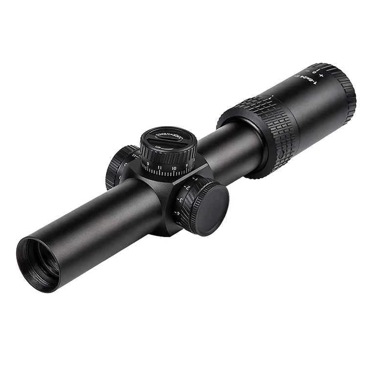 NcDe 1-6x24 IR Riflescopes Dual illuminated Reticle  Rifle scope for hunting Matte Black