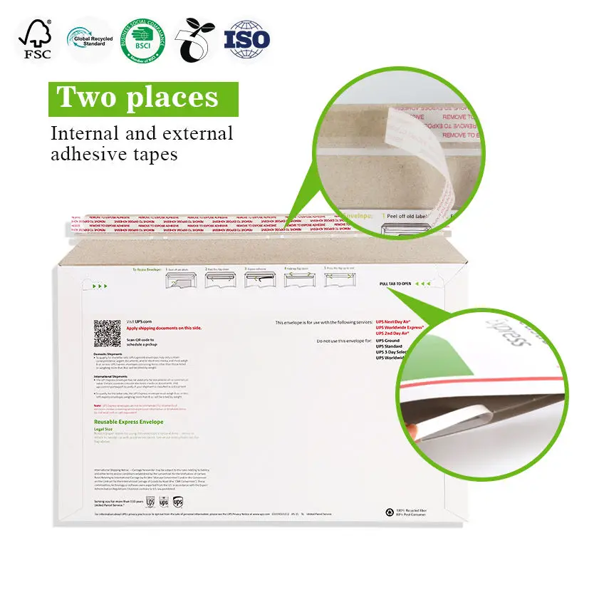 Custom A4/A5 Sturdy White Shipping Paper Envelopes Rigid Flat Mailers for Photos & Documents Customizable Mailing Bags