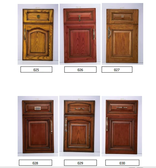American style Modern Solid Wood Kitchen Cabinet Door
