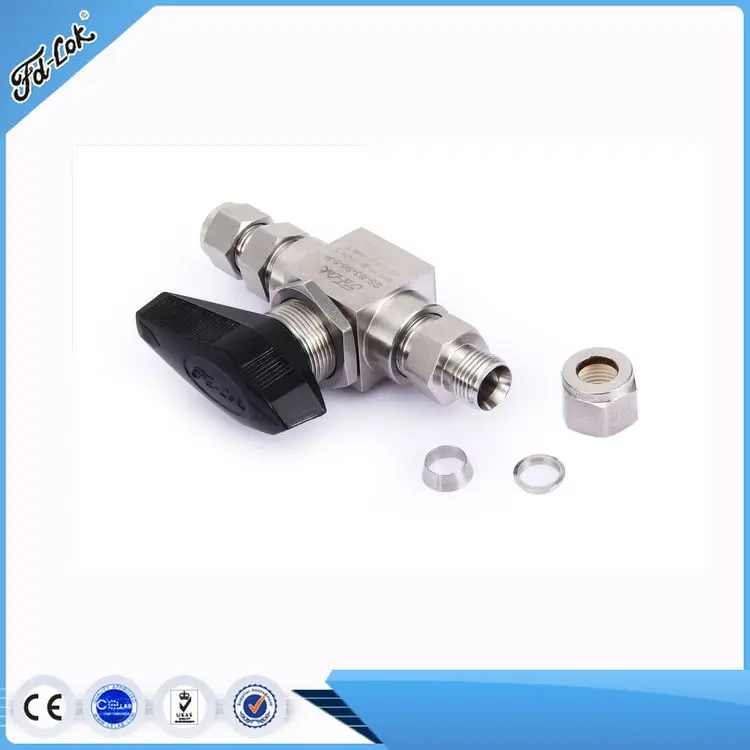 10000PSI Stainless Steel  Instrument Ball Valve