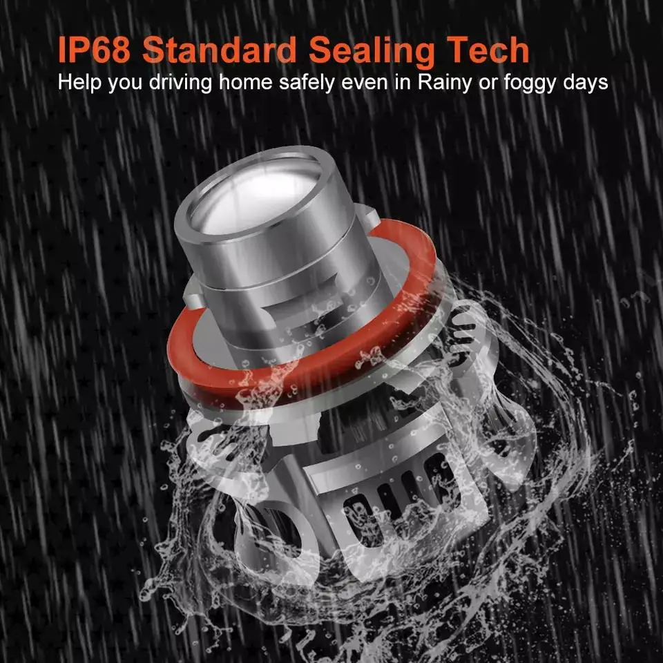 Automotive Laser Headlight Bulb Lens Light H11 H7 9005 9006 Faro Led Mini Projector Fog Lamp Car Laser Headlight