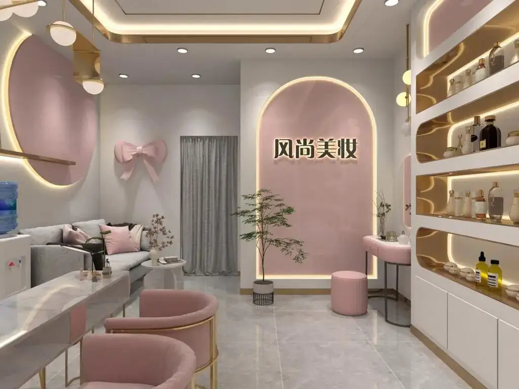 Nail Shelf Display Spa Nails Decoration Nail Polish Cabinet Display