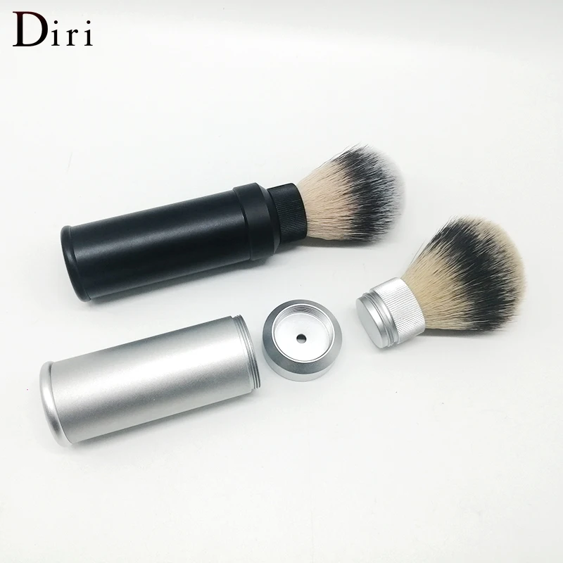 Modern Design Portable Travel Tube Traveller Adjustable Shaving Brush