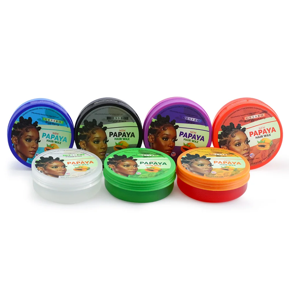 free sample wholesale strong private label custom edge control red one hair wax edge control