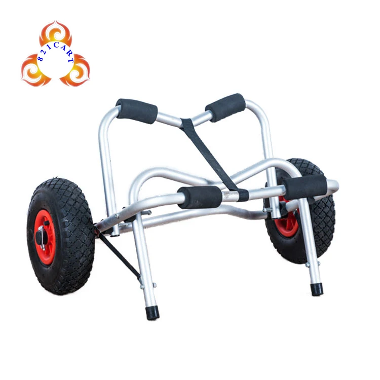 Modern Simplicity Folding Boat Trailer Beach Trolley Canoe Kayak Hand Cart With Wheel