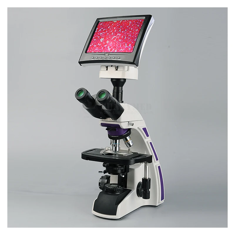 SY-B129T China LED Light Video Biological Microscope HD