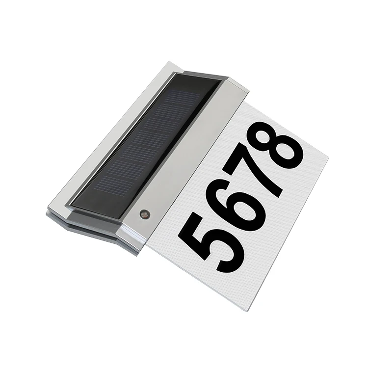 LOYAL 2211-N1 Manufacturer Led House Number Light Solar Powered Numbers