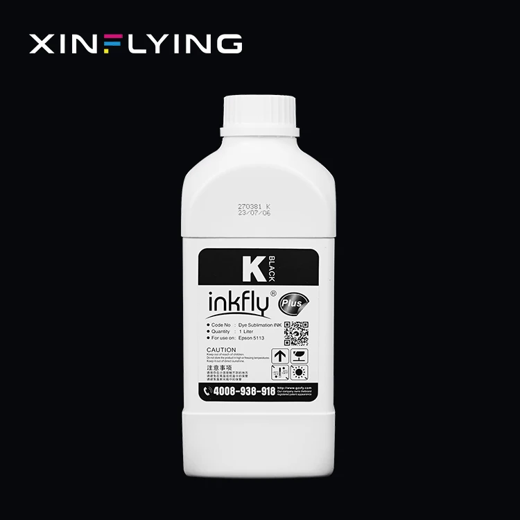 1000ml 4 Colors Dye Sublimation Ink For 5113 Printhead