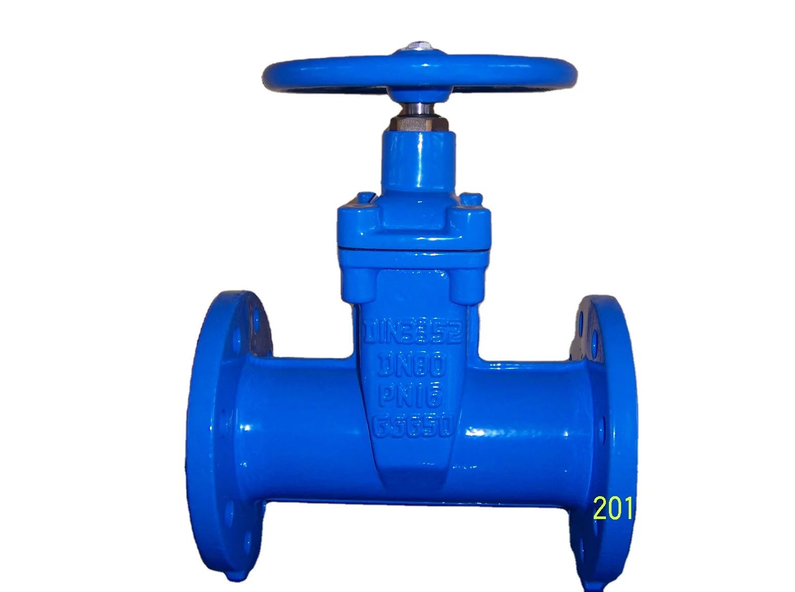 
Manufacture German standard DIN cast steel flanged gate valve with handwheel 