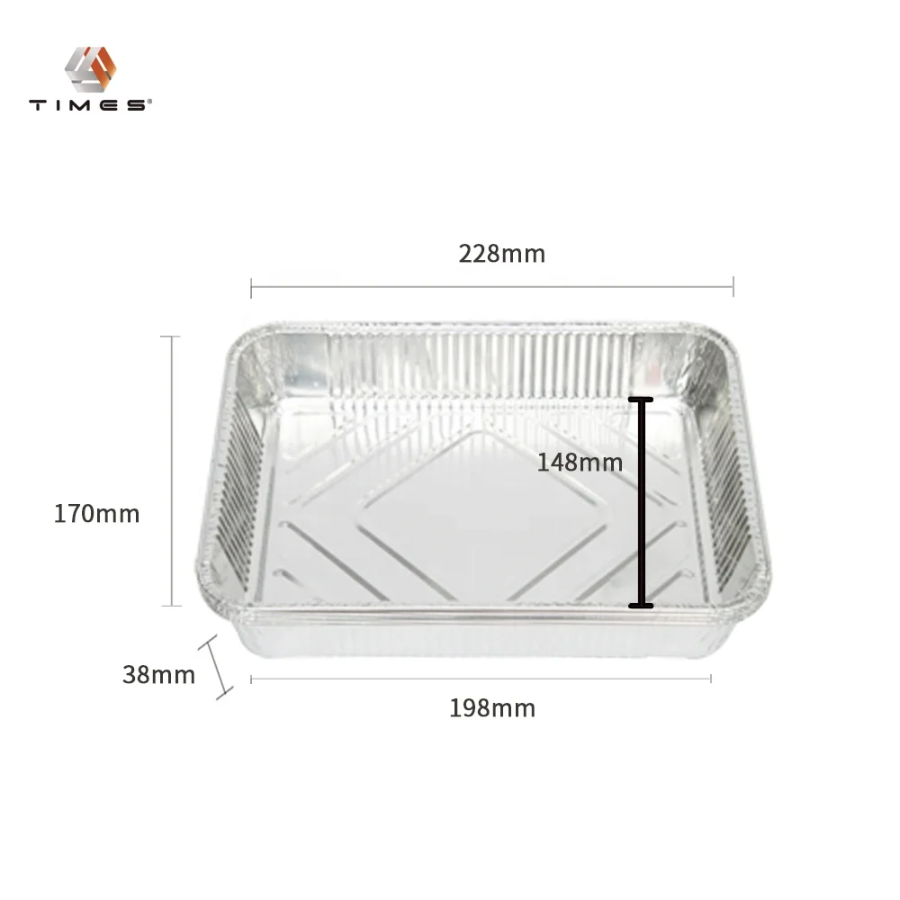 
9'x7' Aluminium Foil Loaf Pans Disposable for Baking, Cooking, Grilling,Serving 