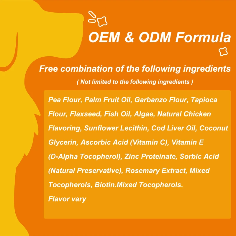 Wholesale Omega Dry Pet Health Food And Supplement Nutrition Cat Snack Suppliers For Pet Skin Health