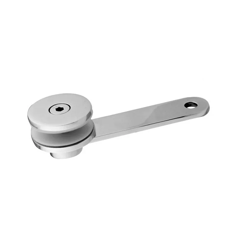 Factory Direct Sale Stainless Steel Accessories Balcony Railing Post Glass Clamp Solid Precision Casting Flat Steel Glass clip