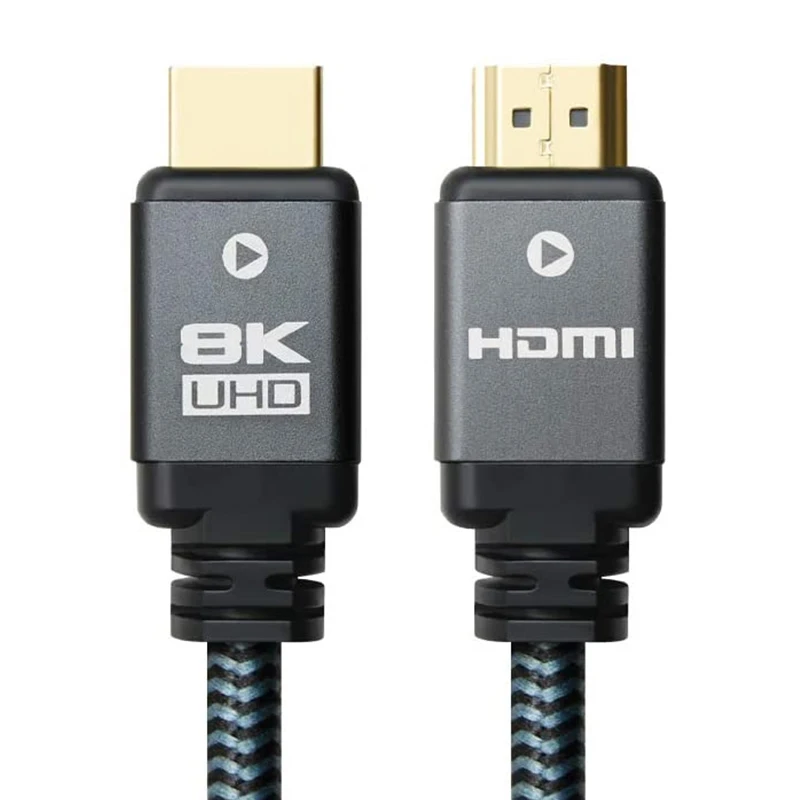 Factory Supply Male to Male 24K Gold Plated Connection Support 3D 8K@120Hz 48Gbps Cable HDMI