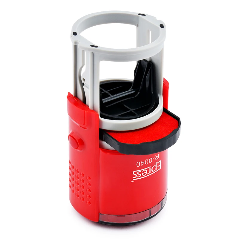 Round 40 mm  Self Inking Rubber Stamps