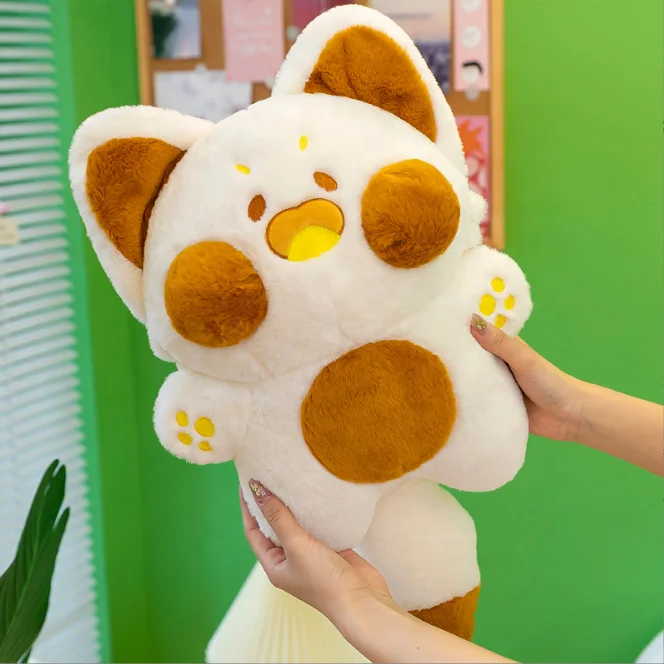 60 Cute Dudu Meow Doodle Dudu Cat Plush Kitten Kawaii Plushie Toy Fluffy Animal Doll