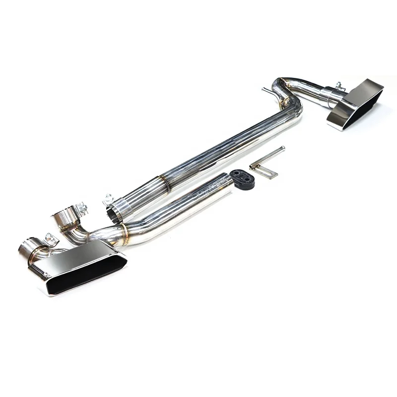 SYPES 304 Stainless Steel Muffle Tip Exhaust Tip Exhaust Pipe For 10-17 Bmw F10 528 F18 520 523 525 530 Exhaust Tailpipe