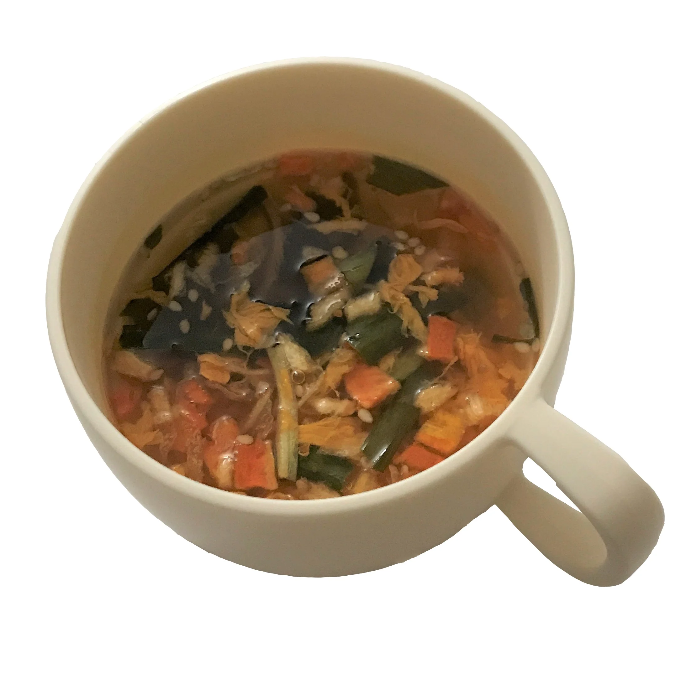 Japan Freeze Dried Vegetable Kimchi Egg Soup Instant For Travel