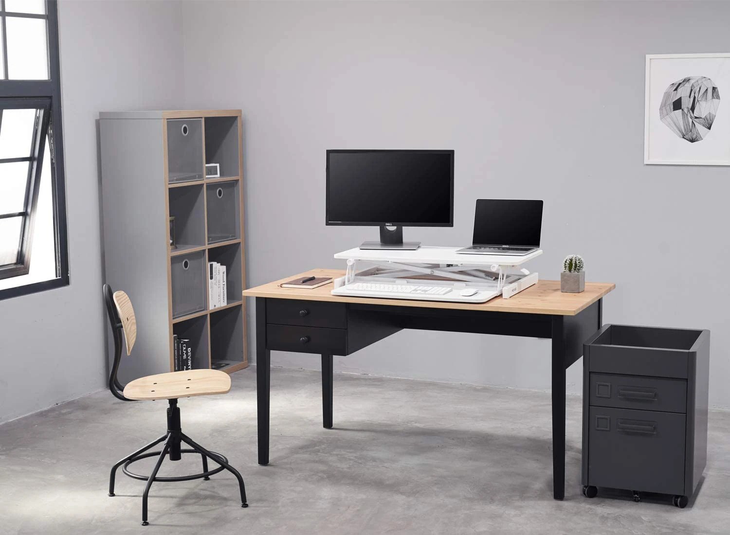 Height Adjustable Desk Sit Stand Up Office Table Design Simple Adjustable Standing Desk