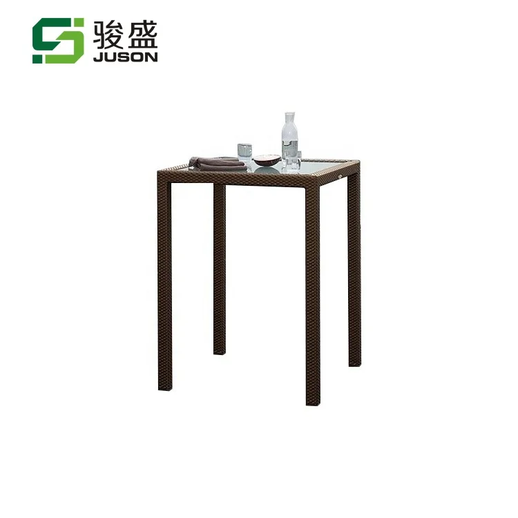 
garden outdoor wicker bar set chair and table patio bar furniture rattan bar stool 