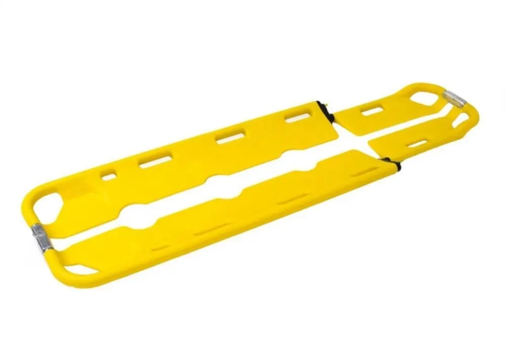 Medresq Factory Direct Sale Light Portable Ambulance Emergency Rescue Plastic Scoop Stretcher