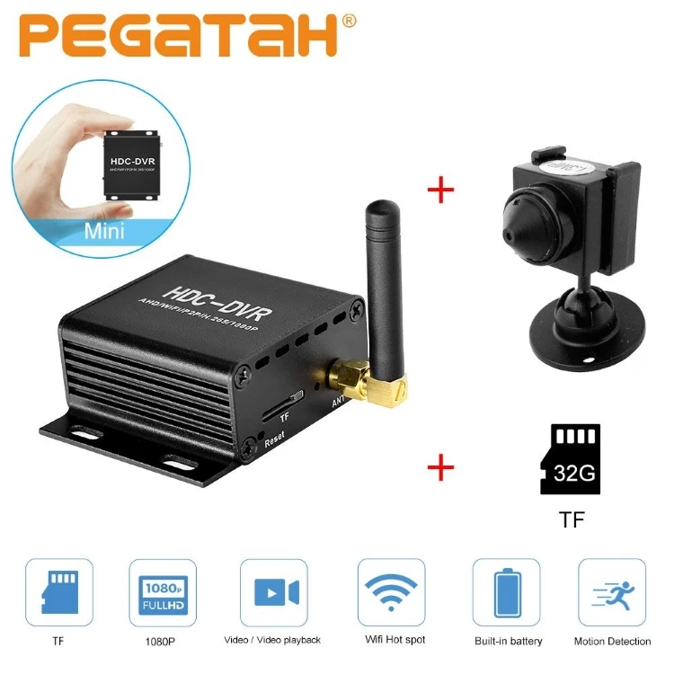 Мини-видеорегистратор 1080P AHD/TVI/CVI HDC MDVR с