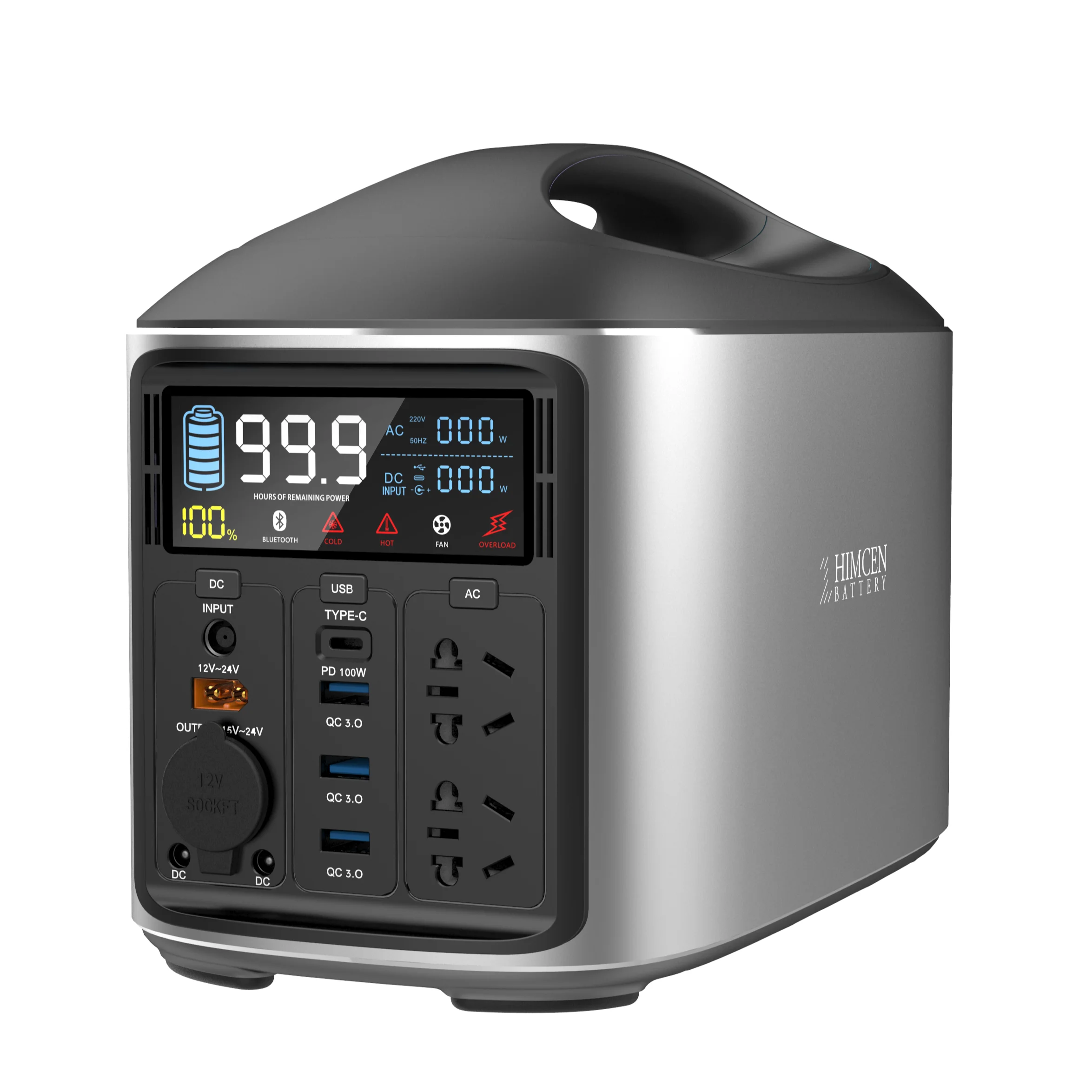 Солнечная зарядка резервный аккумулятор 110 В/220 В электростанция литиевая портативная генераторная система