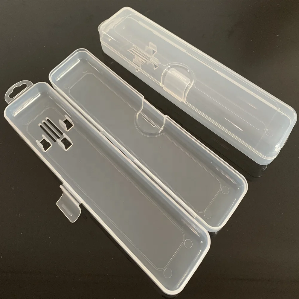 Good quality transparent toothbrush box portable travel toothbrush set case