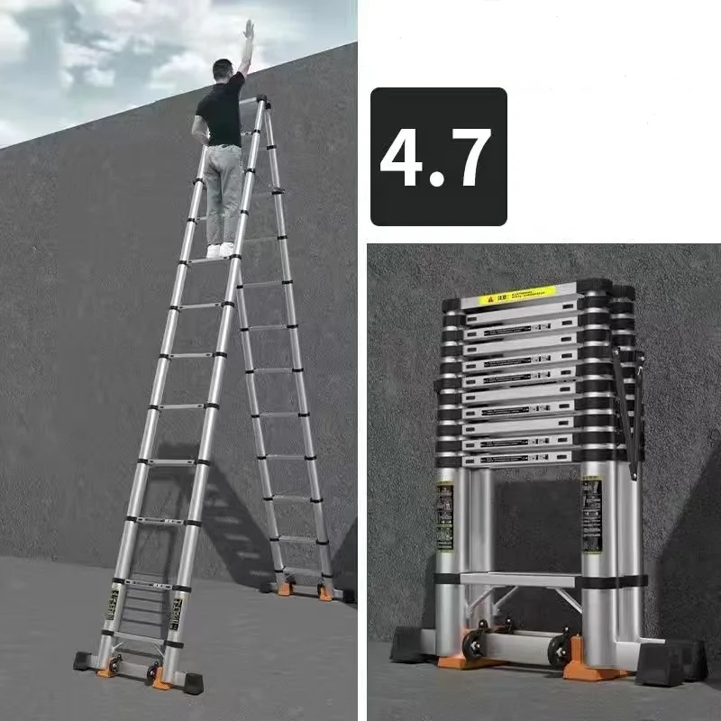 aluminum thickened miter ladder folding aluminum ladder 4ft aluminum step ladder