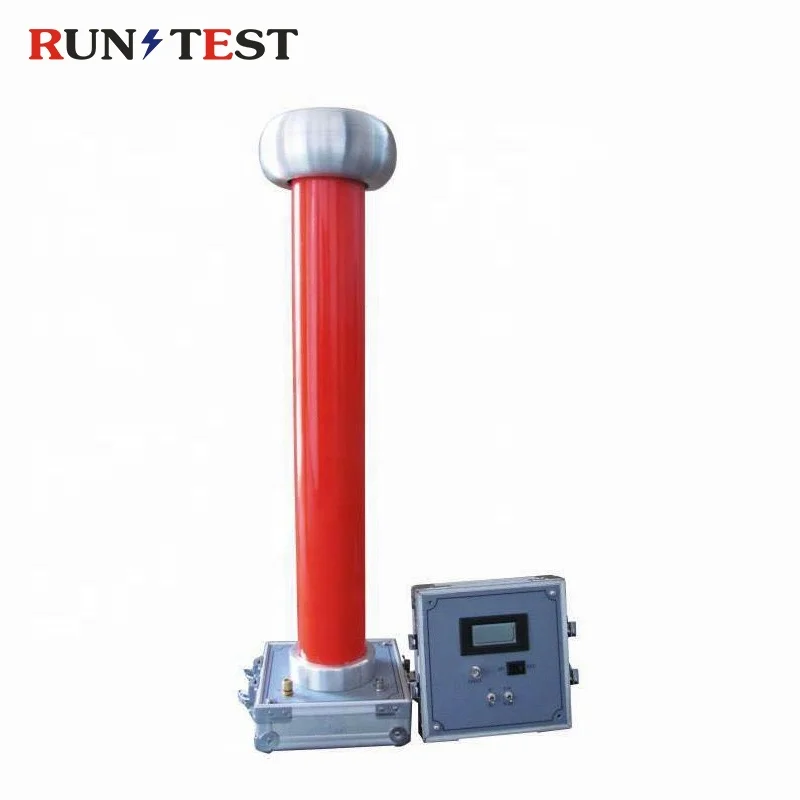 100 KV Digital AC/DC Millivoltmeter Portable Resistive Capacitive Electrical High Voltage Divider