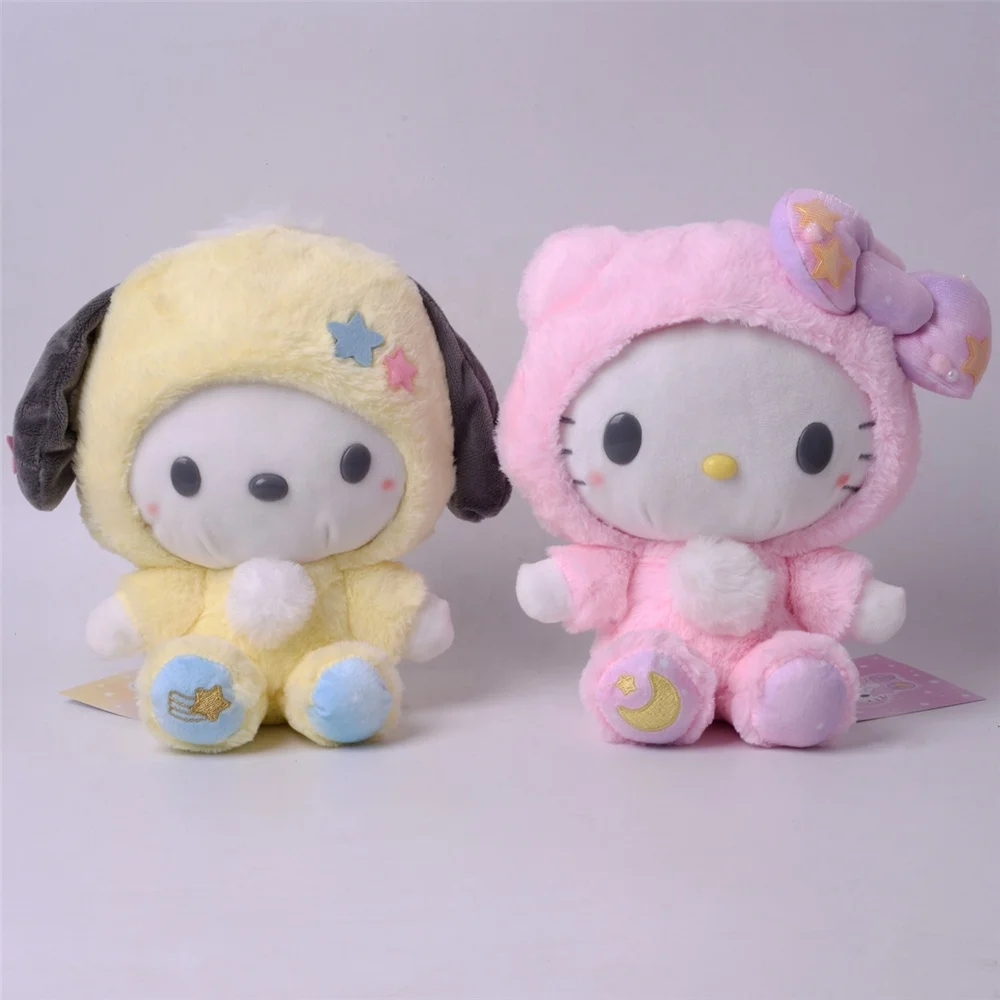 Wholesale Sanrioed Kuromi My Melody Kawaii Japan Cartoon Plush Action & Toy Figures Stuffed Animals Toys Model Number Sanrioed