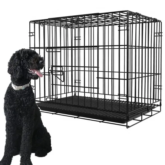 Best Selling pet large small Multiple Sizes stainless steel metal foldable carriers pet dog cage