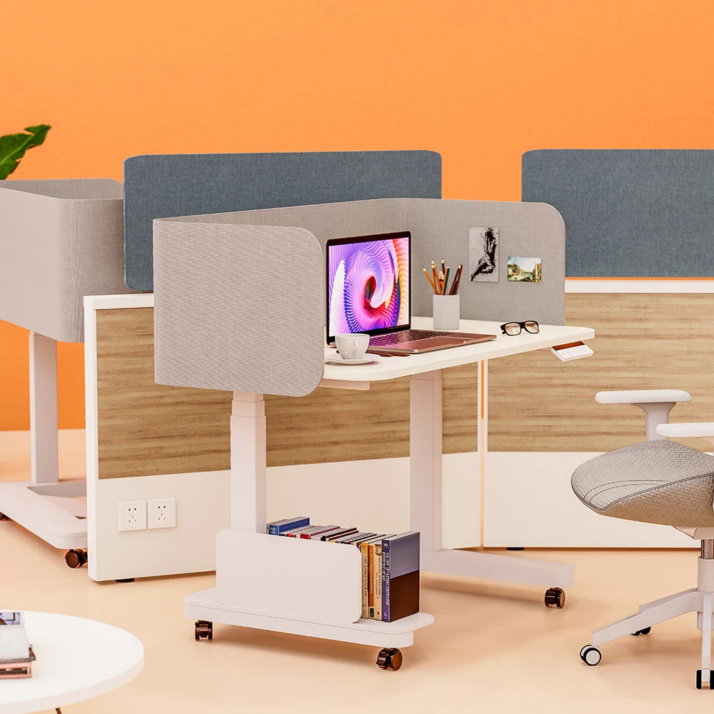 Desktop Adjustable Tables Lifting Sit To Stand Up Desk Luxury Moving Standing Office Computer Study Workstation Table