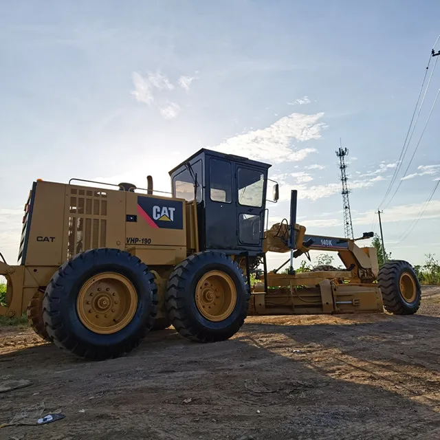 New Arrived Used Machinery CAT 140K  Motor Grader Good Price for Hot Sale in Shanghai