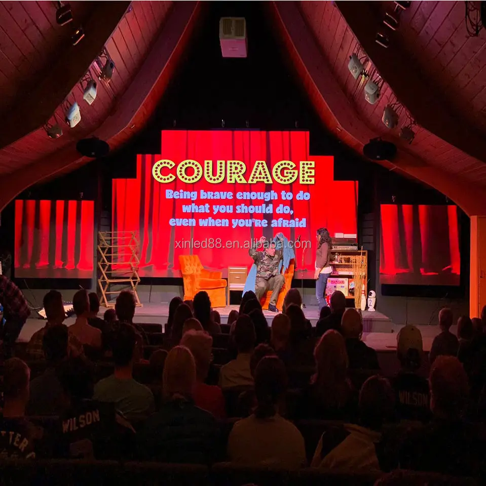 2024 good quality video HD high refresh rate church live stage video p2.6 p2.976 p3.91 led display for good price