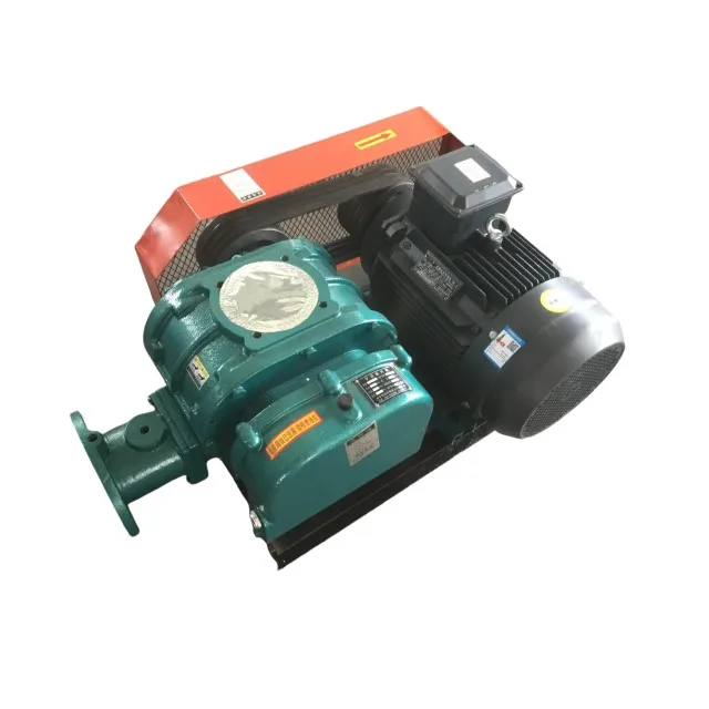 China best factory methane biogas roots blower pump for rotary lobe type