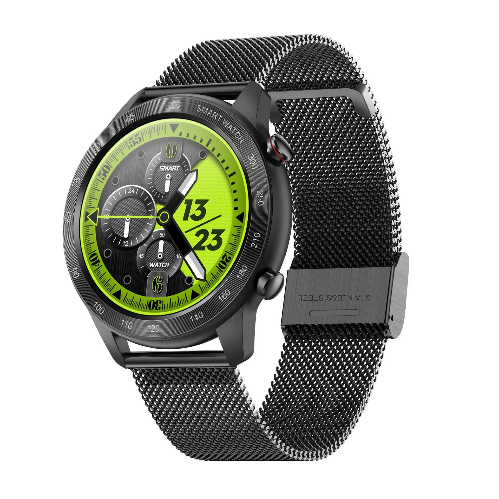 MX5 Smart Watch Man Ladies Round Touch Screen IP68 Waterproof Blood Pressure Heart Rate Monitor Outdoor sports smartwatch MX5