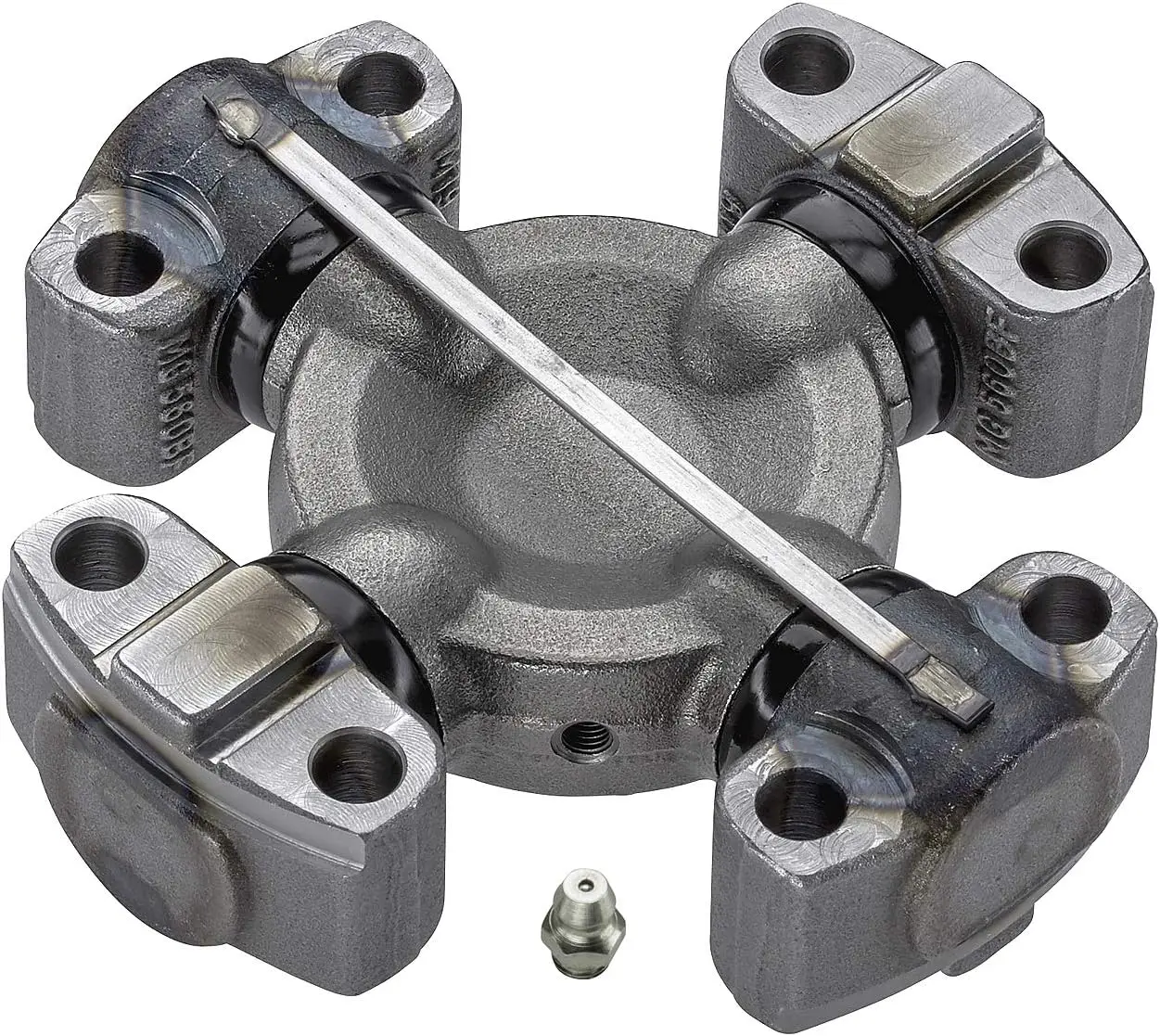 MOOG 905 Greaseable Premium Universal Joint Loader Bucket Compatible JCB Komatsu Massey-Ferguson Steiger Terex (6C-4 HWD)