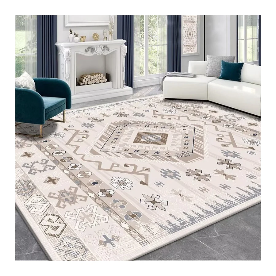 Contemporary Cheap Modern Large Size 3D Printed Area Rugs Carpets