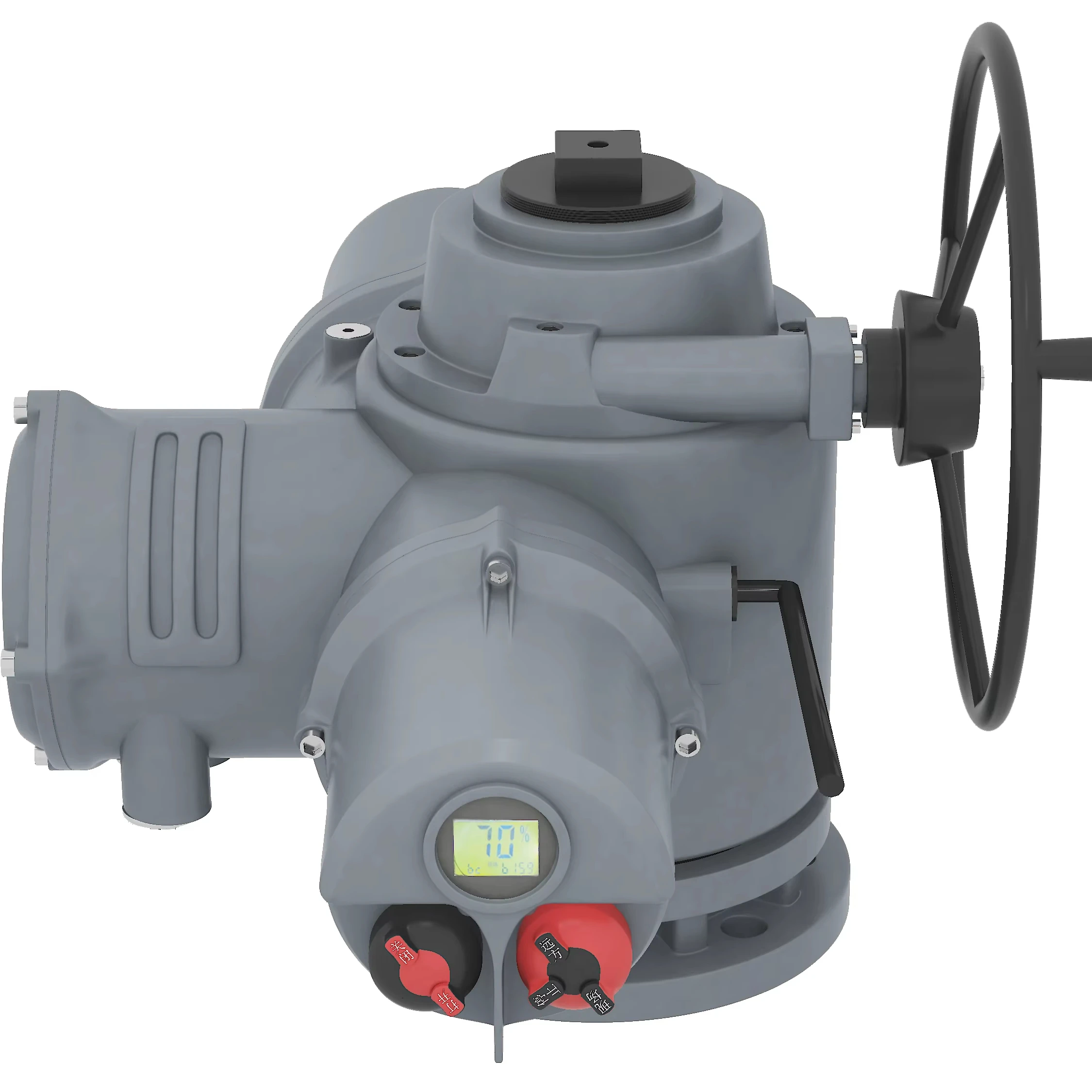 IP68 Intelligent Electric  actuator input singal 4-20ma 380V/220V With Gate  Electric  actuator