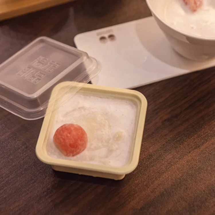 High Quality Cheap Ice Cream Dessert Food Container Plastic Disposable Food Fruit Packaging Stamping Other Food Accept CN;GUA