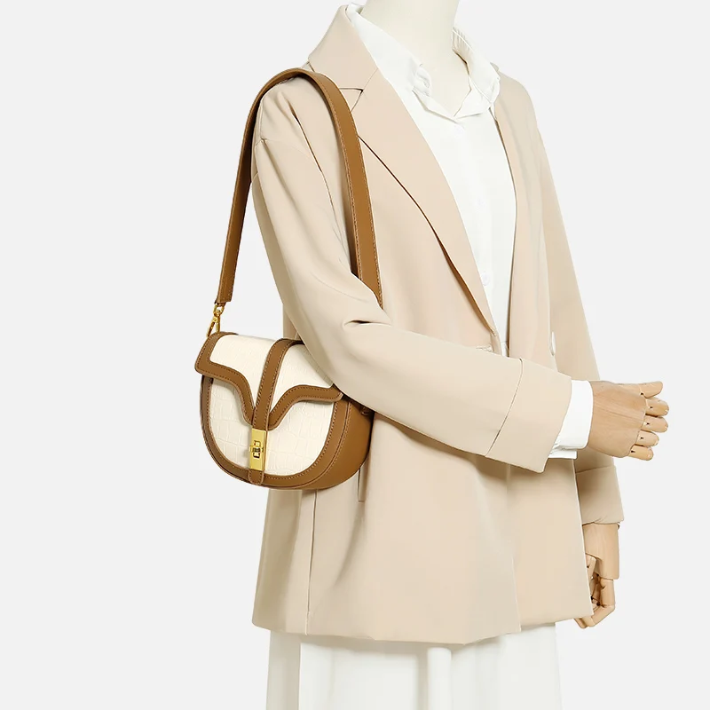 Hot Selling Trendy Crocodile Pattern Handbags For Ladies