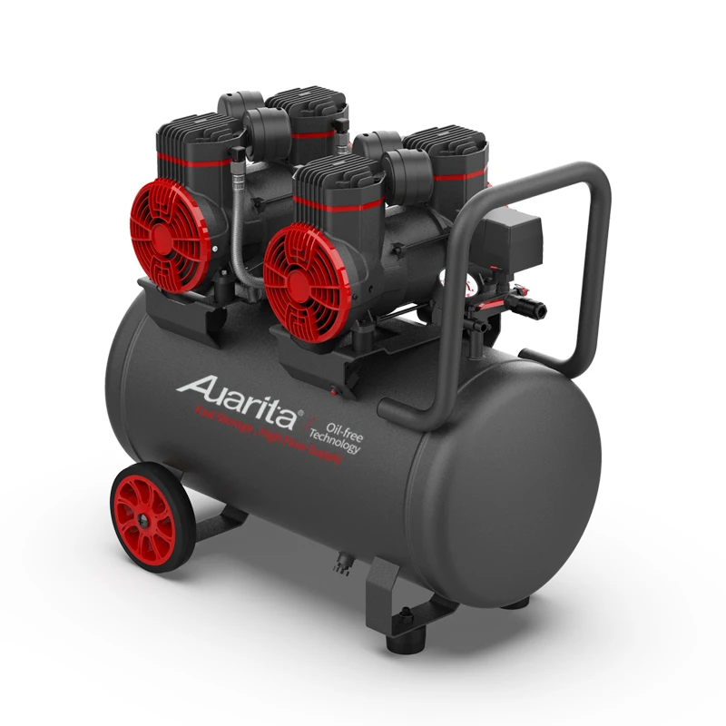 Silent DC Oilless air compressor 220v silent price made in china oil free air compressor 50L