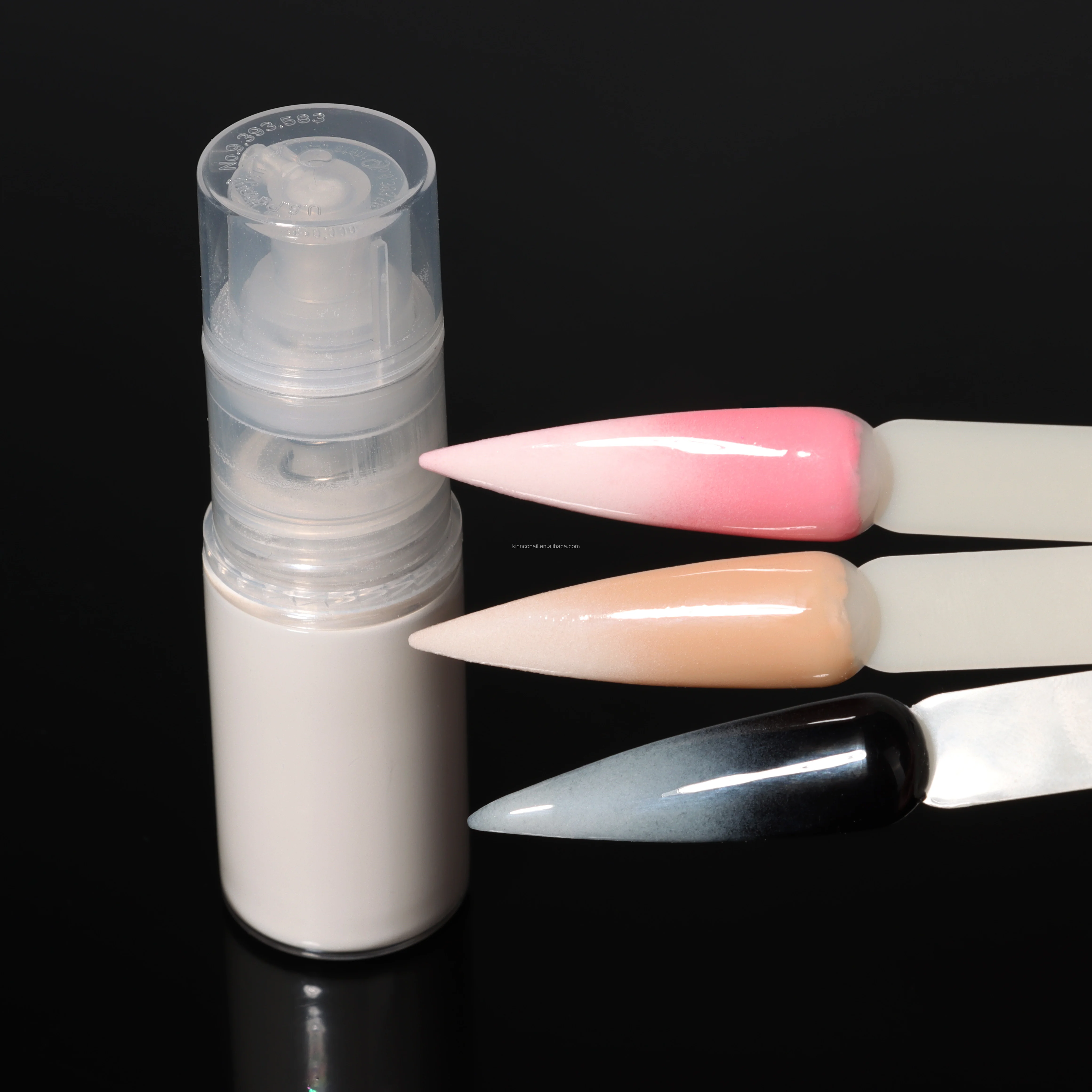 KNC Ombre spray for nails acryl powder 12 color 5g nail product with amazing gradient effect nail art