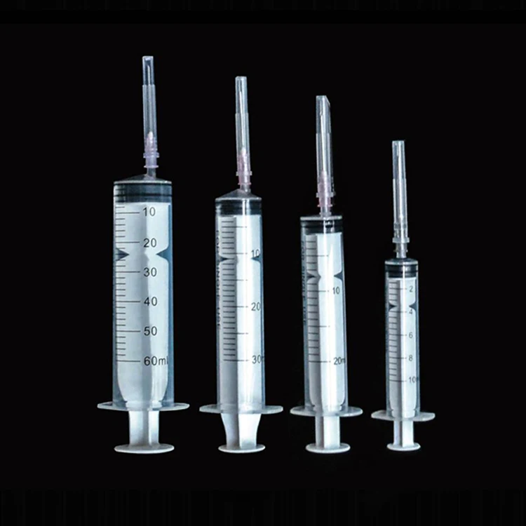 
60ml Medical Disposable Drrigation Syringe with Needle 