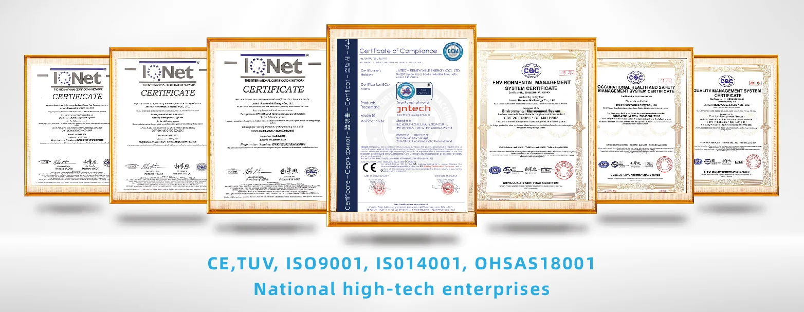 JNTECH 160KW 185KW 200KW 220KW Solar Pumping System for big farmland Irrigation solar pump inverter