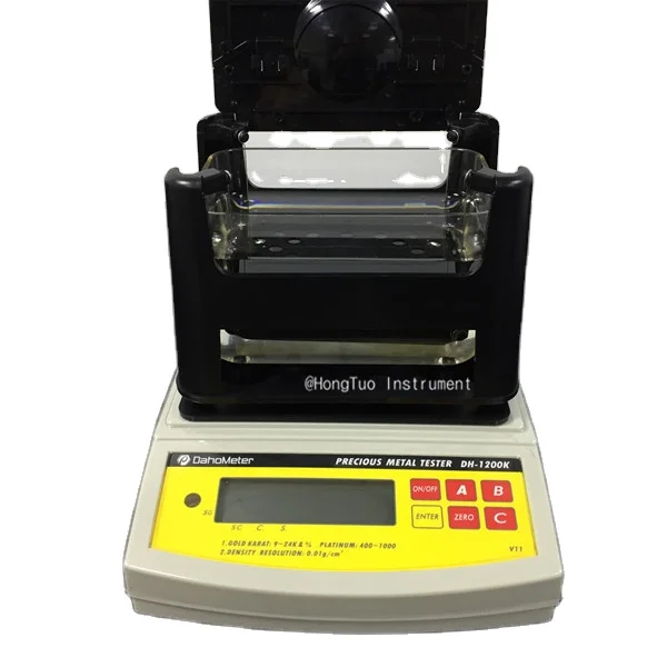 DH-900K DahoMeter Electronic Gold K Value Analyzer Precious Gold karat Purity Tester Gold Density Analyzer Machine  0.001 g/cm3