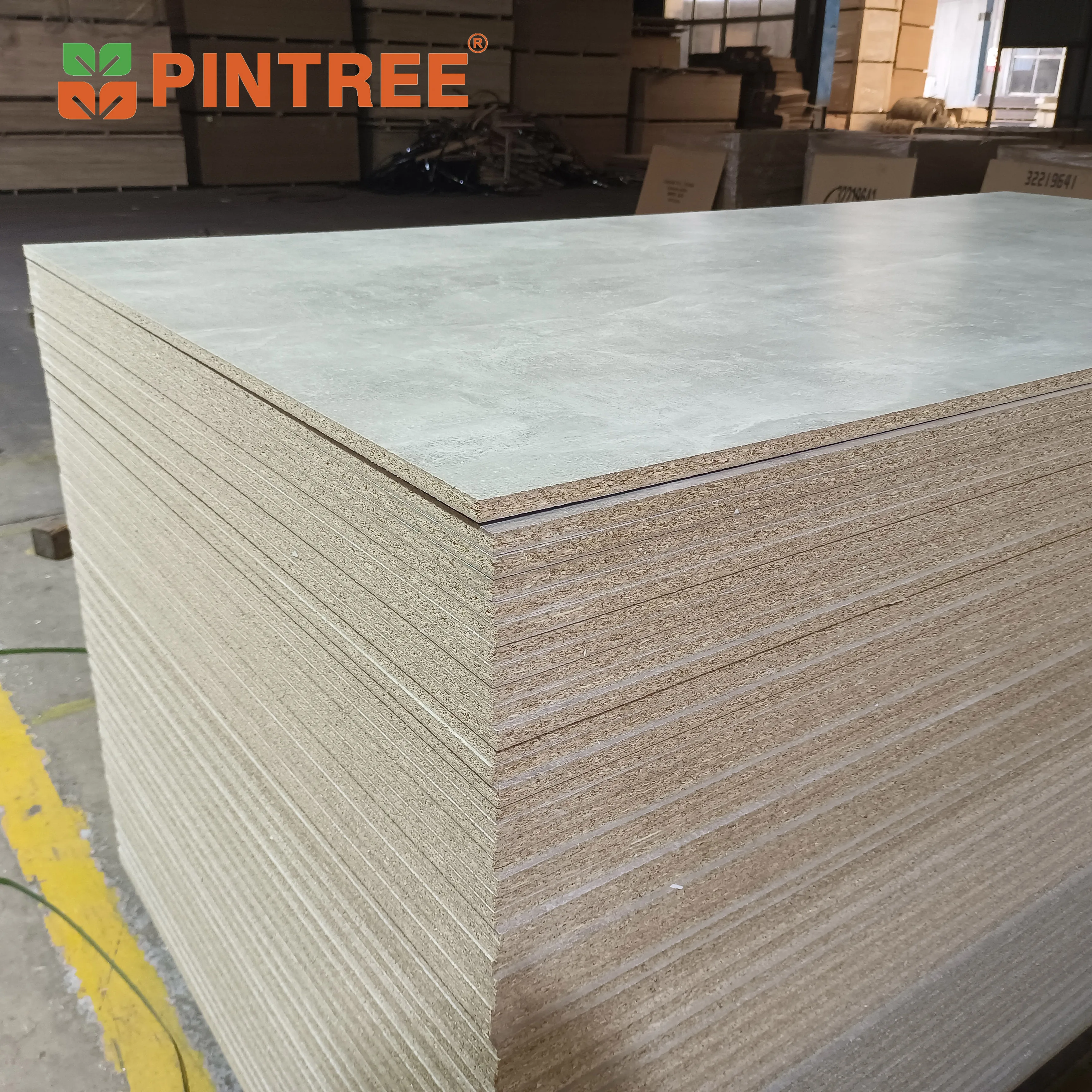 wholesale white Melamine Laminated mfc Particle Board chipboard